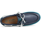 Bahama 2.0 Leather Platform Sneaker, Navy, dynamic 6