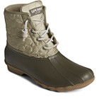 Saltwater™ Circle Nylon Duck Boot, Olive, dynamic 2