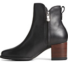 Seaport Heel Waterproof Leather Boot, Black, dynamic 4