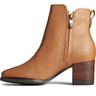 Seaport Heel Waterproof Leather Boot, Tan, dynamic 4