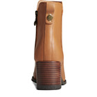Seaport Heel Water Resistant Leather Boot, Tan, dynamic 3
