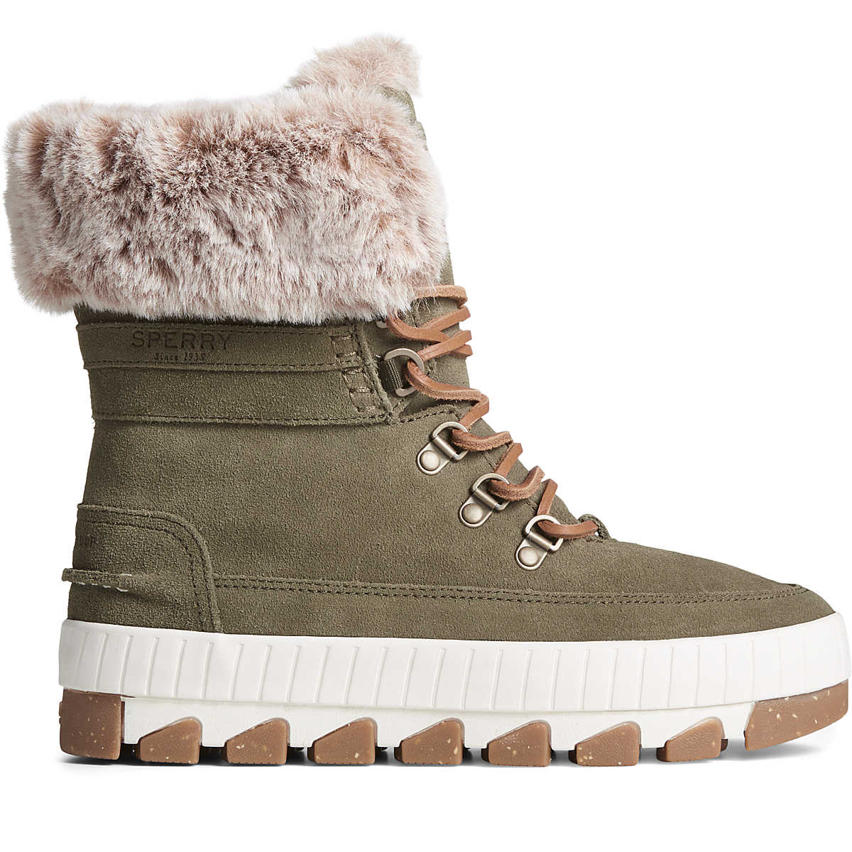 Torrent Lace Up Boot, Olive, dynamic 1