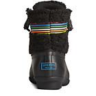 Saltwater™ Rainbow Sherpa Duck Boot, Black, dynamic 3