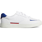SeaCycled™ Kona Cupsole Sneaker, White/Blue, dynamic 1
