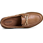 Chunky Leather Boat Shoe, Tan, dynamic 6