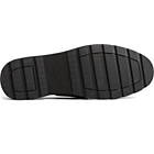 Chunky Leather Boat Shoe, Black, dynamic 6