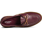 Chunky Leather Boat Shoe, Cordovan, dynamic 6
