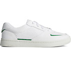SeaCycled™ Kona Cupsole Sneaker, White/Green, dynamic 1
