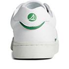 SeaCycled™ Kona Cupsole Sneaker, White/Green, dynamic 3