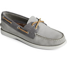 Authentic Original™ Two-Tone Boat Shoe, Grey Shimmer, dynamic 2