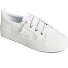 Crest Vibe Platform Lace Platform Sneaker, White, dynamic 2