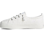 Crest Vibe Platform Lace Platform Sneaker, White, dynamic 4