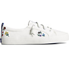 Crest Vibe Floral Sneaker, White, dynamic 1