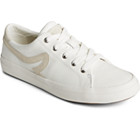 Sandy Leather Sneaker, White, dynamic 2