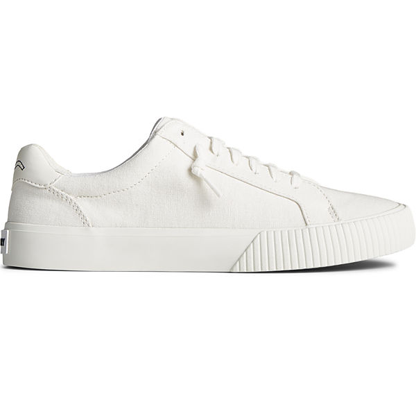 Bermuda SeaCycled™ Canvas Sneaker, White, dynamic