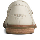 Seaport Perforated Penny Loafer, Ivory, dynamic 3