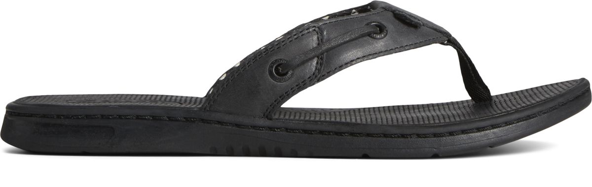 Women's Seafish Leather Flip Flop - Sandals