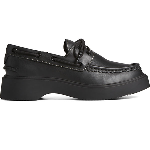Bayside Boat Shoe, Black, dynamic