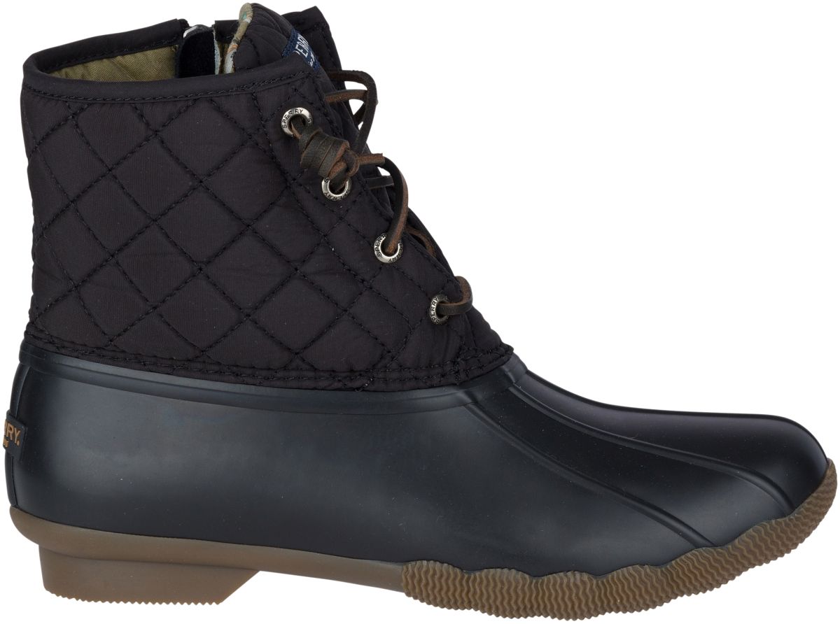 sperry saltwater quilted wool grey