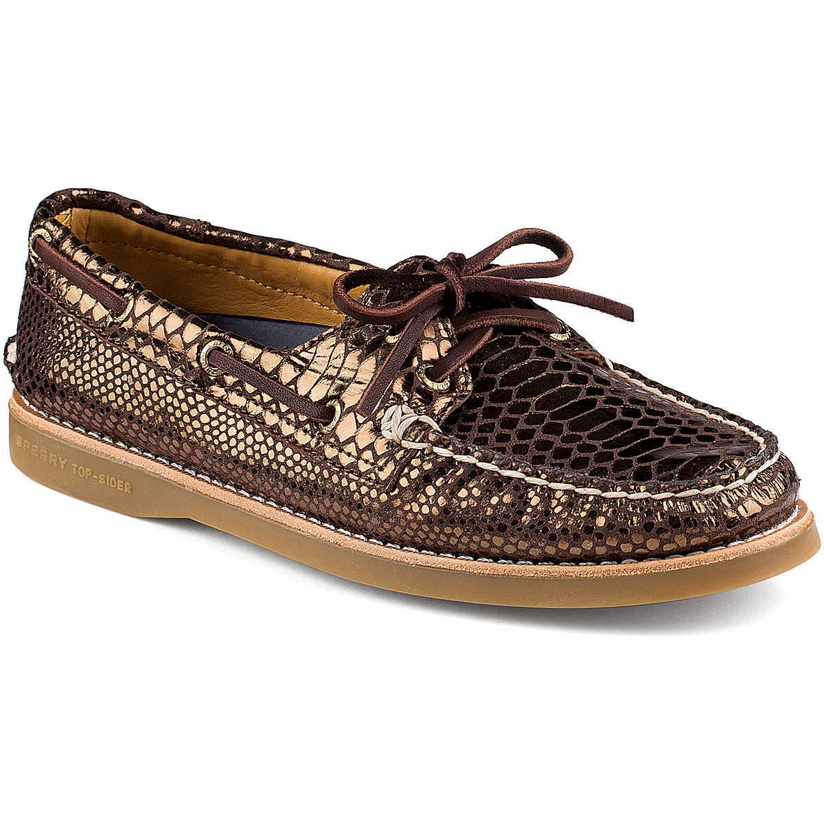 Gold Cup Authentic Original Boa Embossed 2-Eye Boat Shoe, , dynamic 1