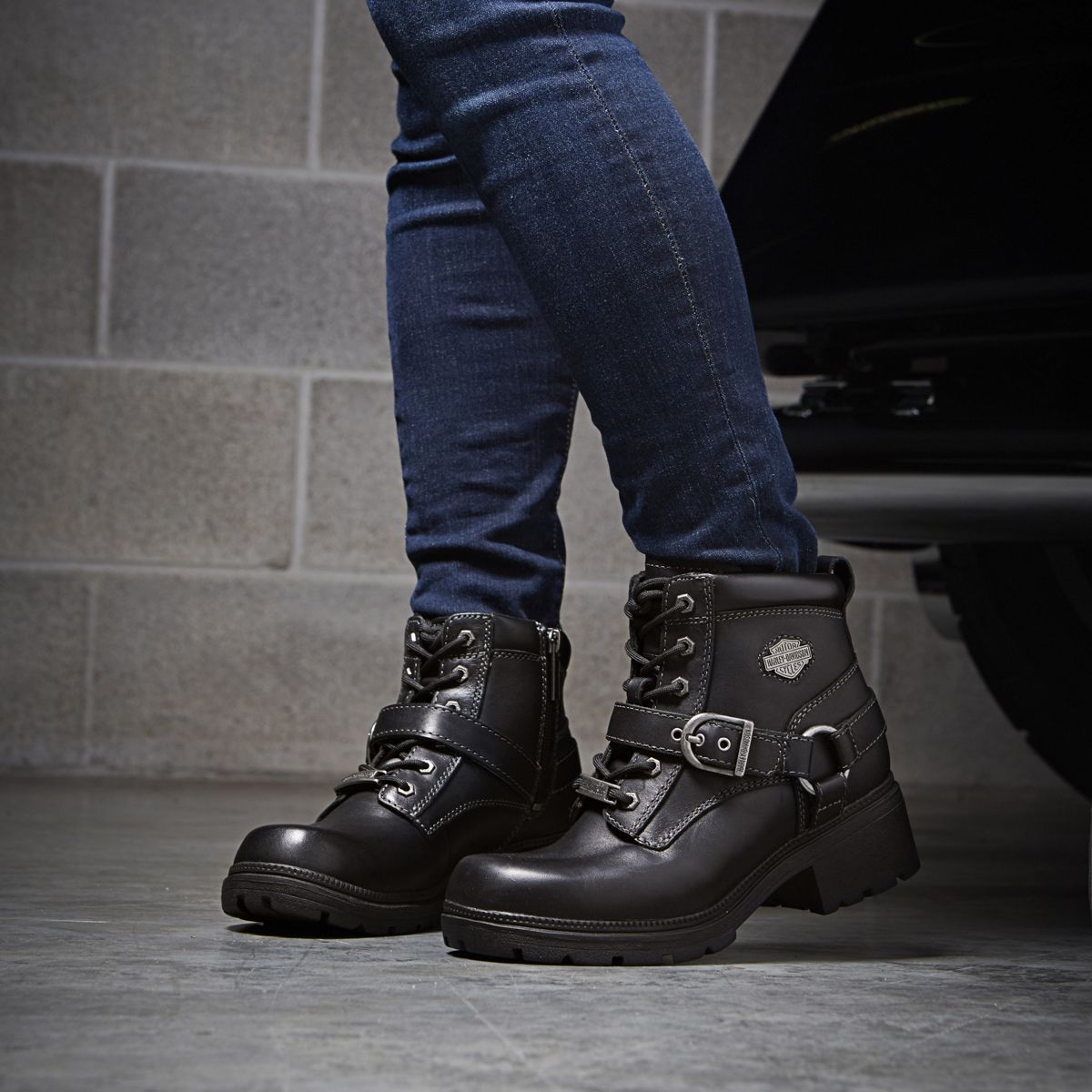 Купить HarleyDavidson Women Tegan Boots Leather на Аукцион из Америки