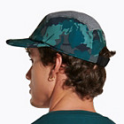 Trail Running Hat, Sea Moss Leaf Print, dynamic 3