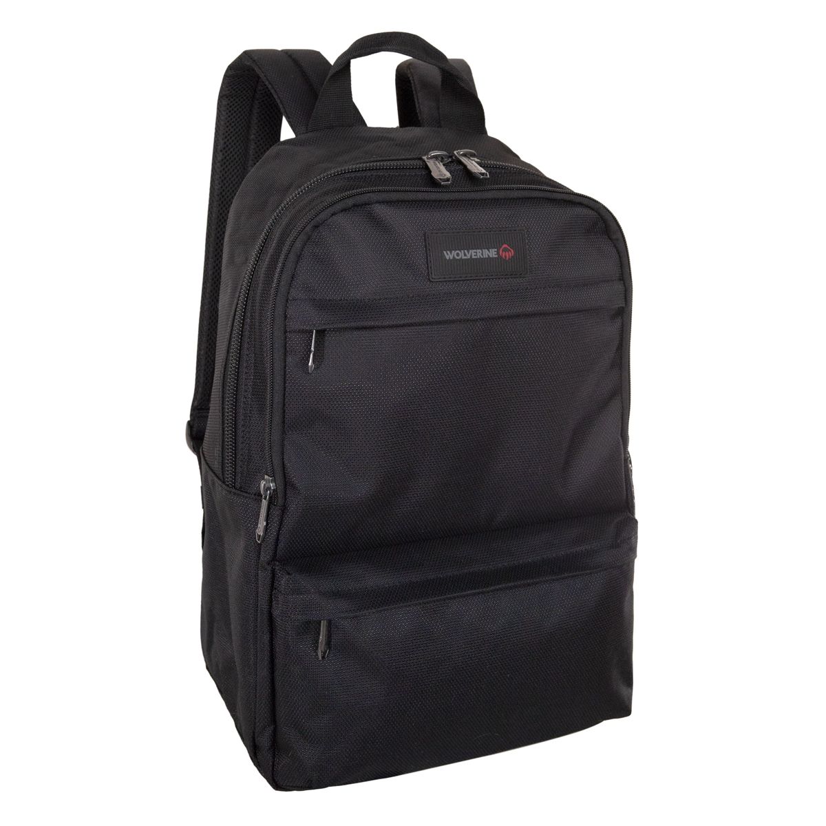 27L Slimline Laptop Backpack, Black, dynamic 1