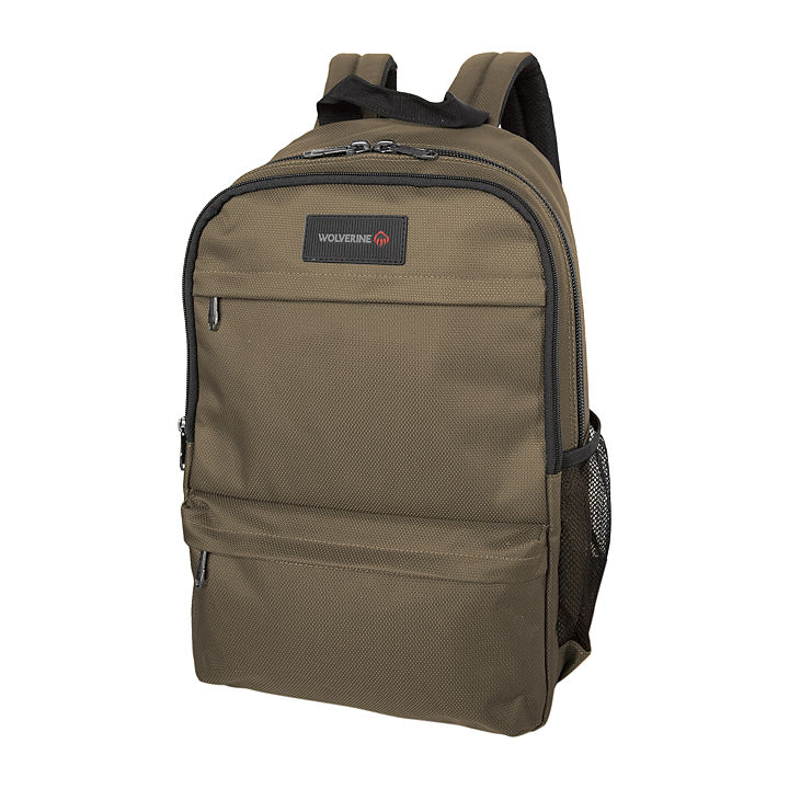 27L Slimline Laptop Backpack, Chestnut, dynamic