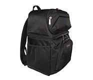 18 Can Cooler Backpack, Black, dynamic