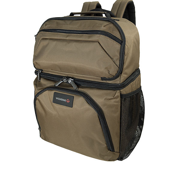 36 Can Cooler Backpack, Chestnut, dynamic