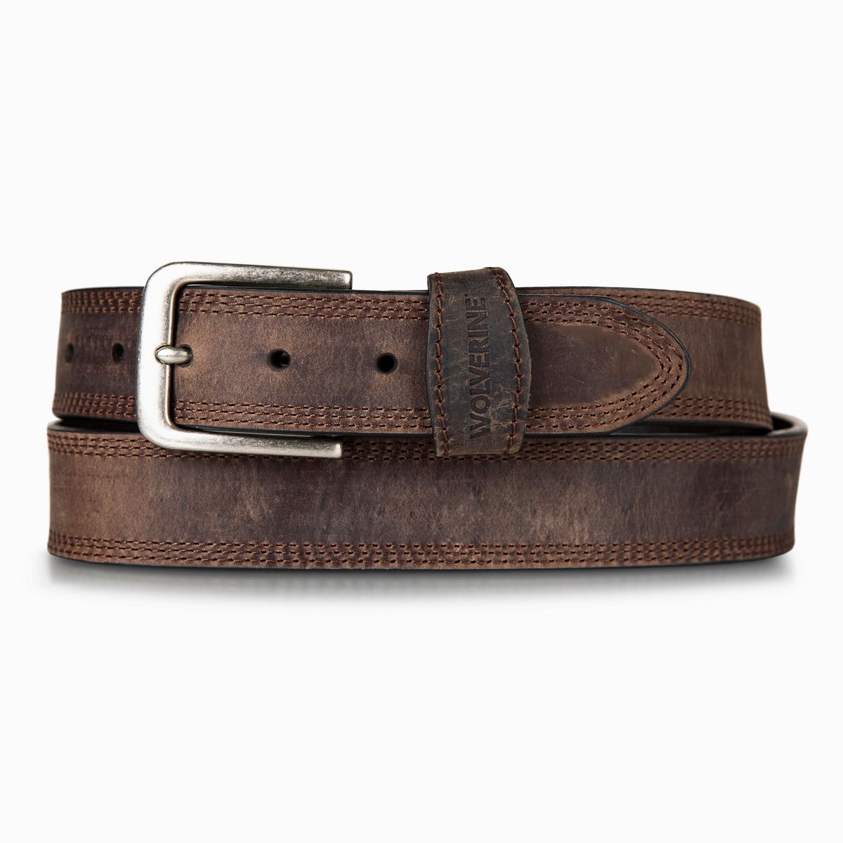 Rugged Belt - Extended Sizes, Brown, dynamic 1