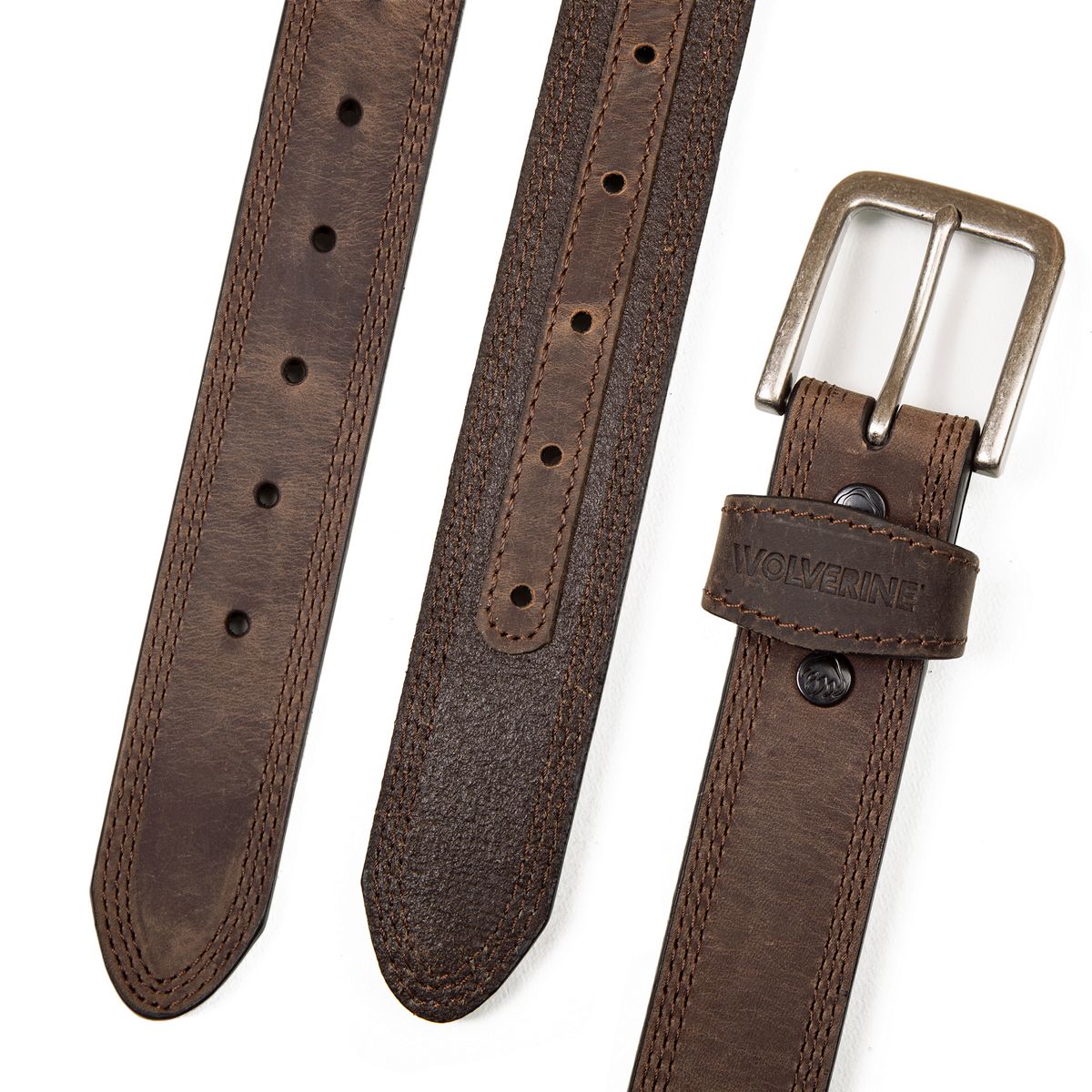 Rugged Belt - Extended Sizes, Brown, dynamic 8