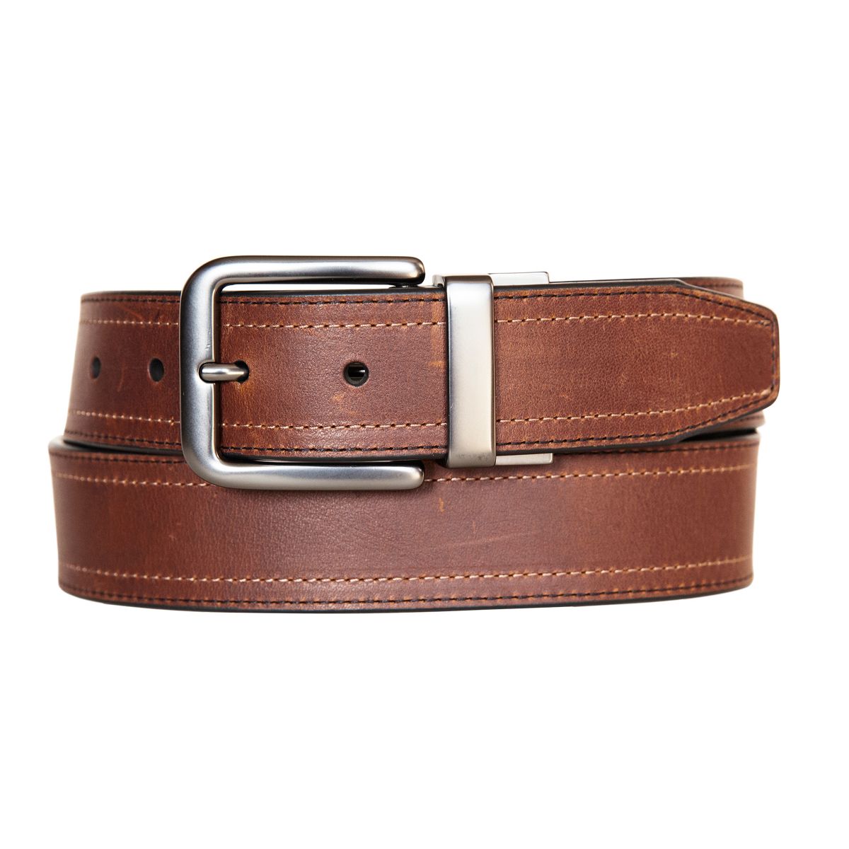 Raider Reversible Belt, Black/Brown, dynamic 2