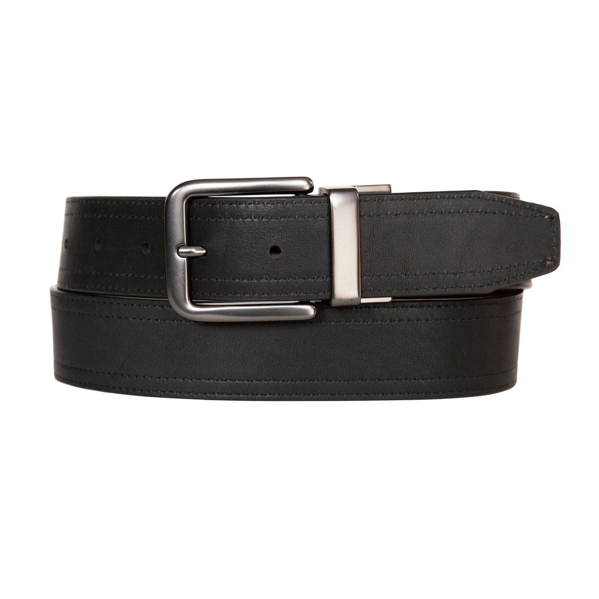 Raider Reversible Belt, Black/Brown, dynamic 1