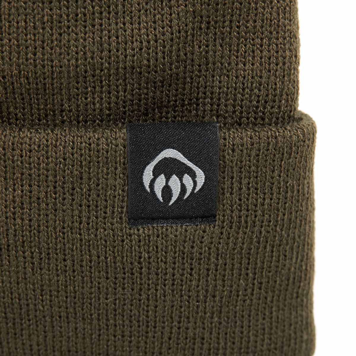 Knit Watch Cap, Dark Olive, dynamic 2