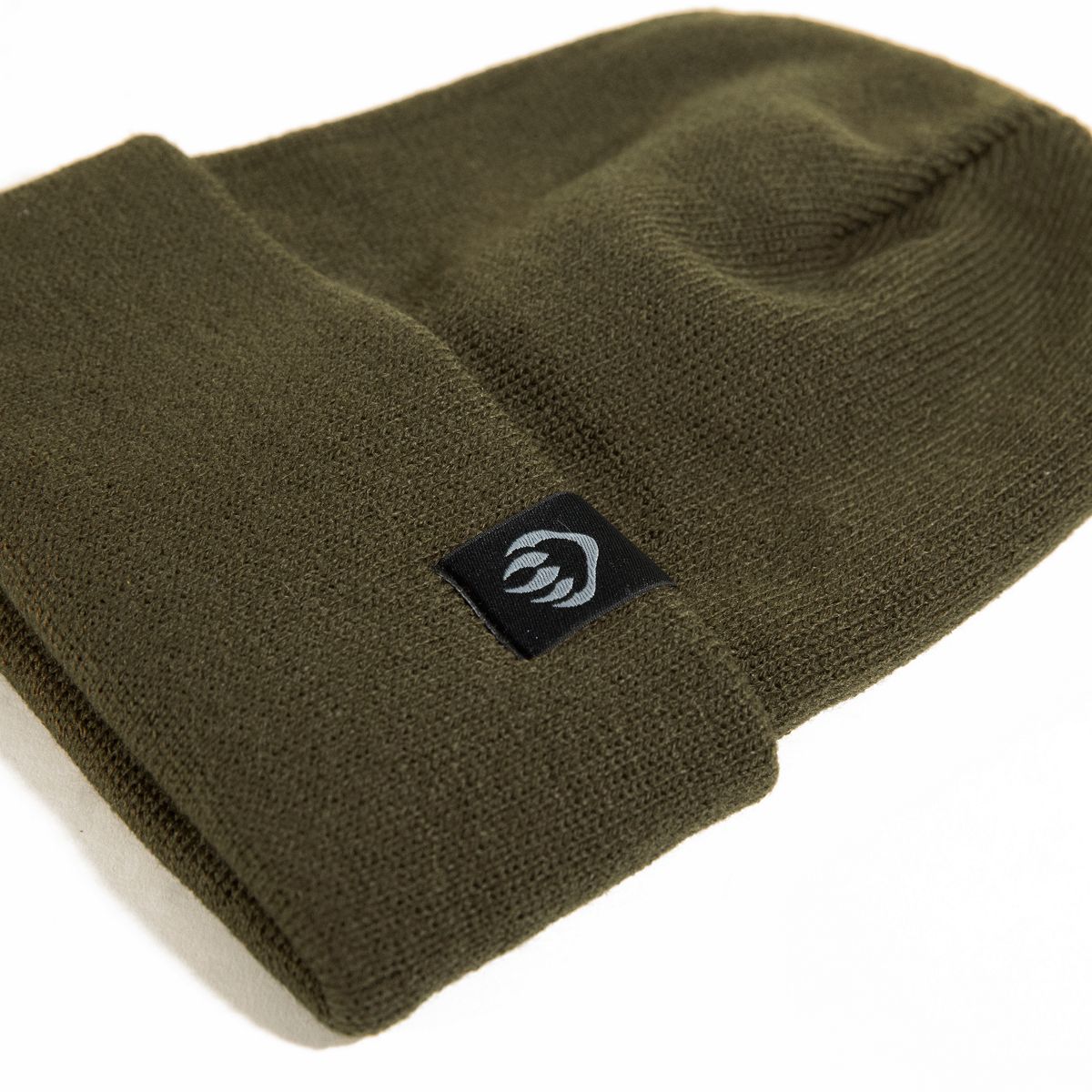 Knit Watch Cap, Dark Olive, dynamic 3