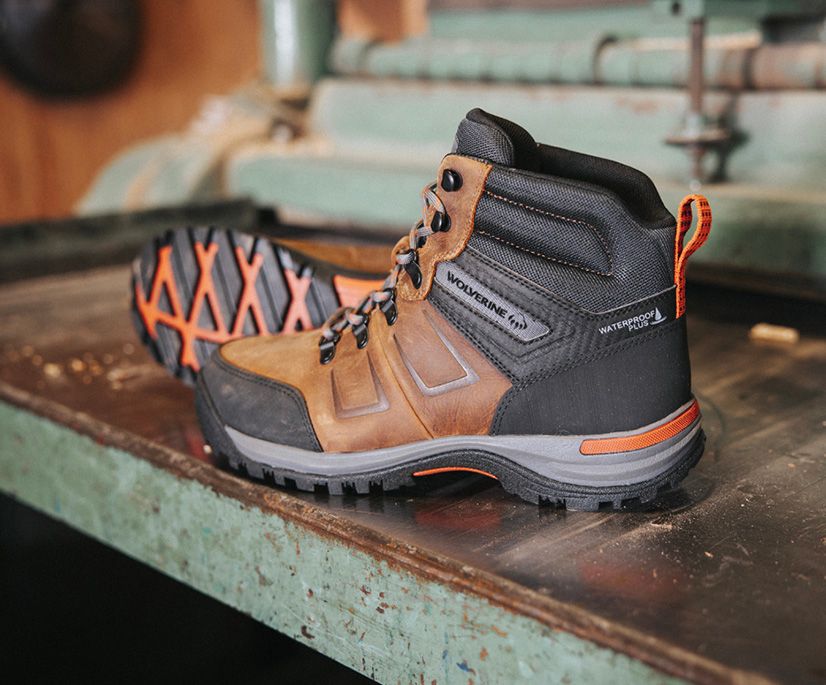 Hard toe work boots best sale