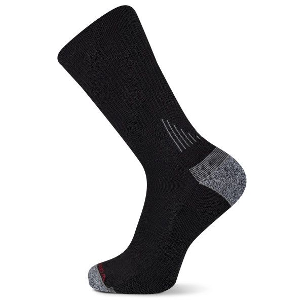 2-PK Performance Work Crew Sock, Black, dynamic 1