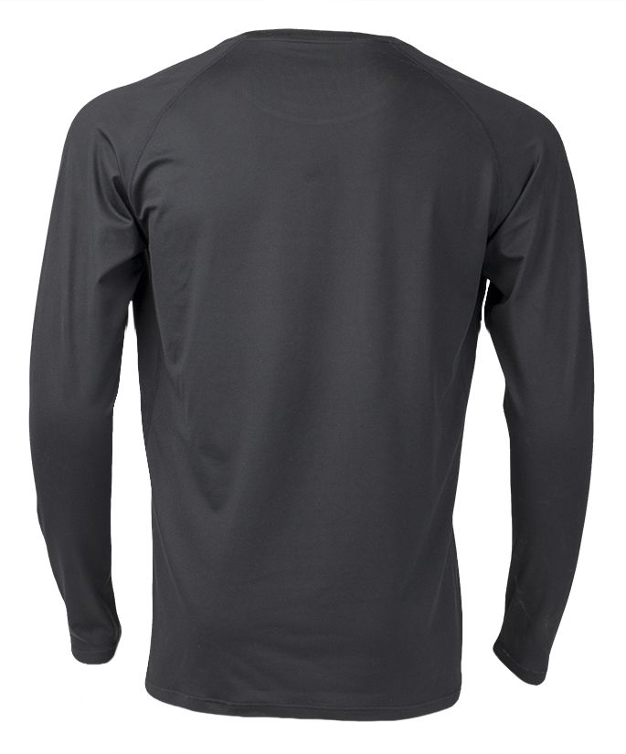 Raglan Baselayer Top, Black, dynamic 3