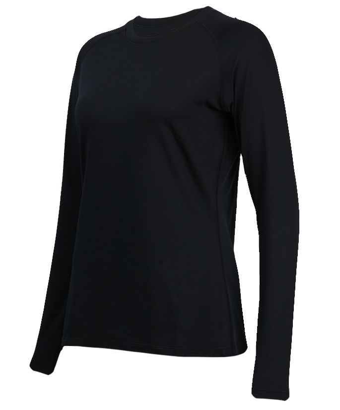 Raglan Baselayer Top, Black, dynamic 2