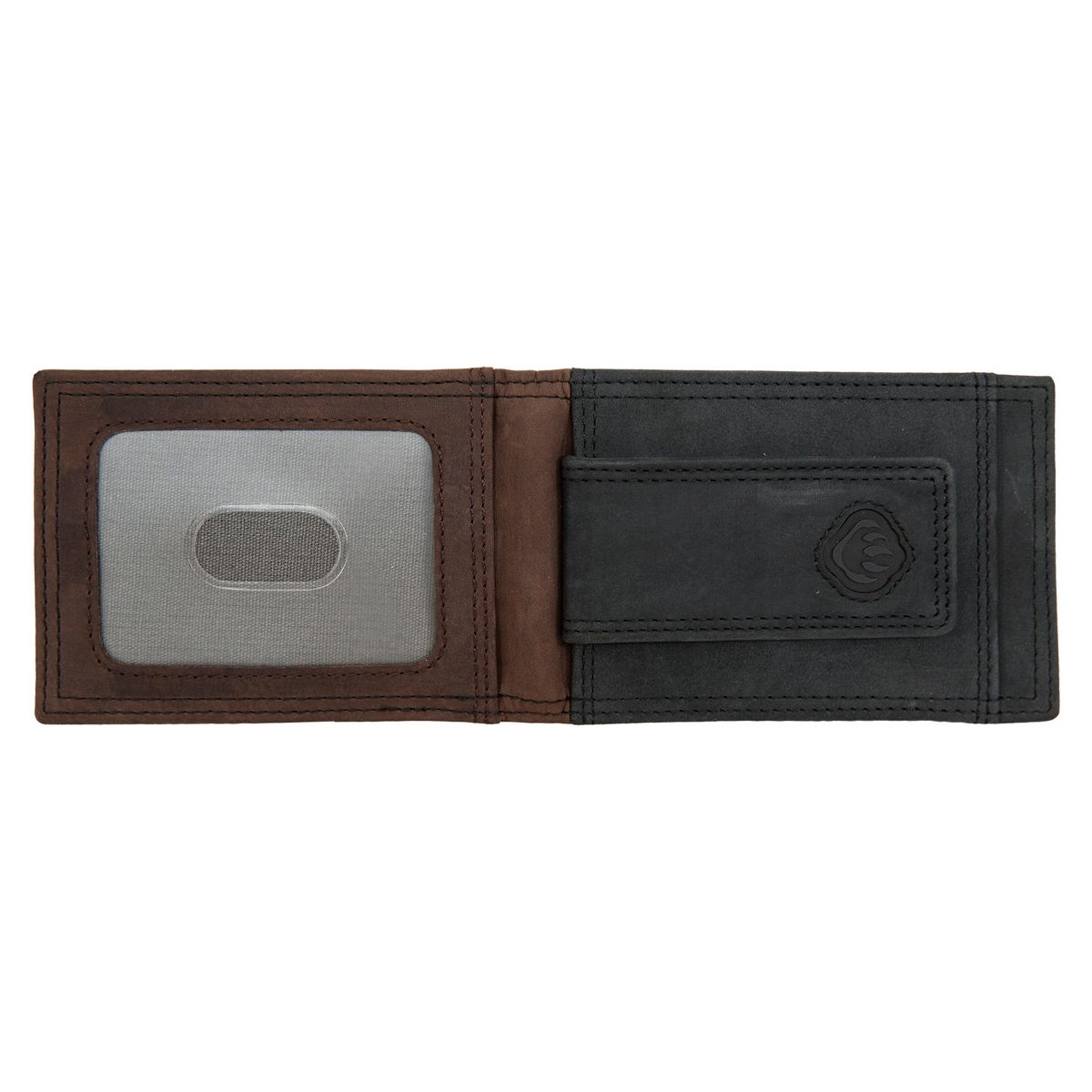 I-90 DuraShocks® Front Pocket Wallet, Black/Brown, dynamic 5