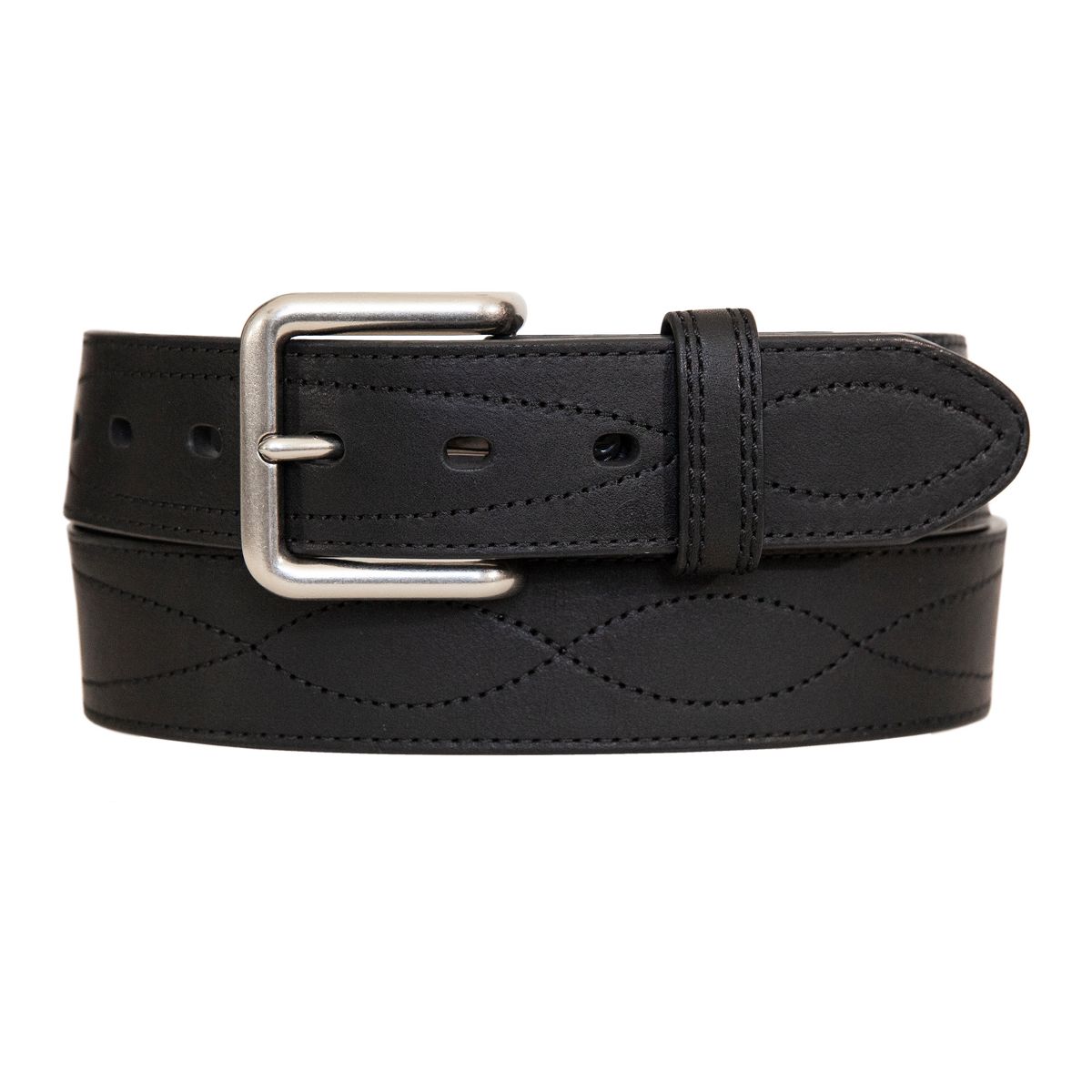 Raider Figure Eight Belt, Black, dynamic 1