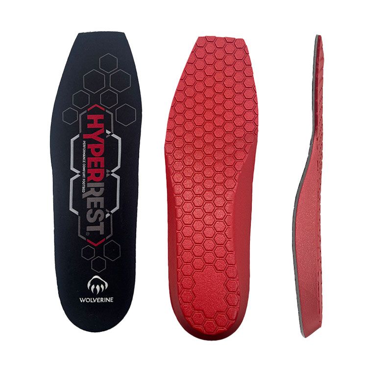 HyperRest Square Toe Insole, Black, dynamic 1