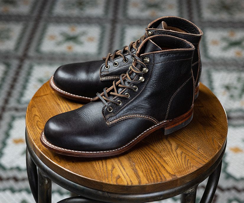 Lux - 1000 Mile Plain-Toe Original Boot, Arabica, dynamic 3