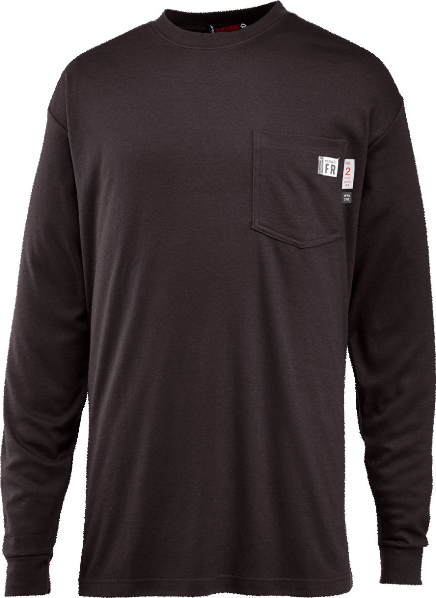 FR Long Sleeve Tee, Black, dynamic 1