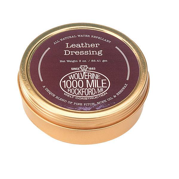 1000 Mile Leather Dressing Shoe Care, Brown, dynamic