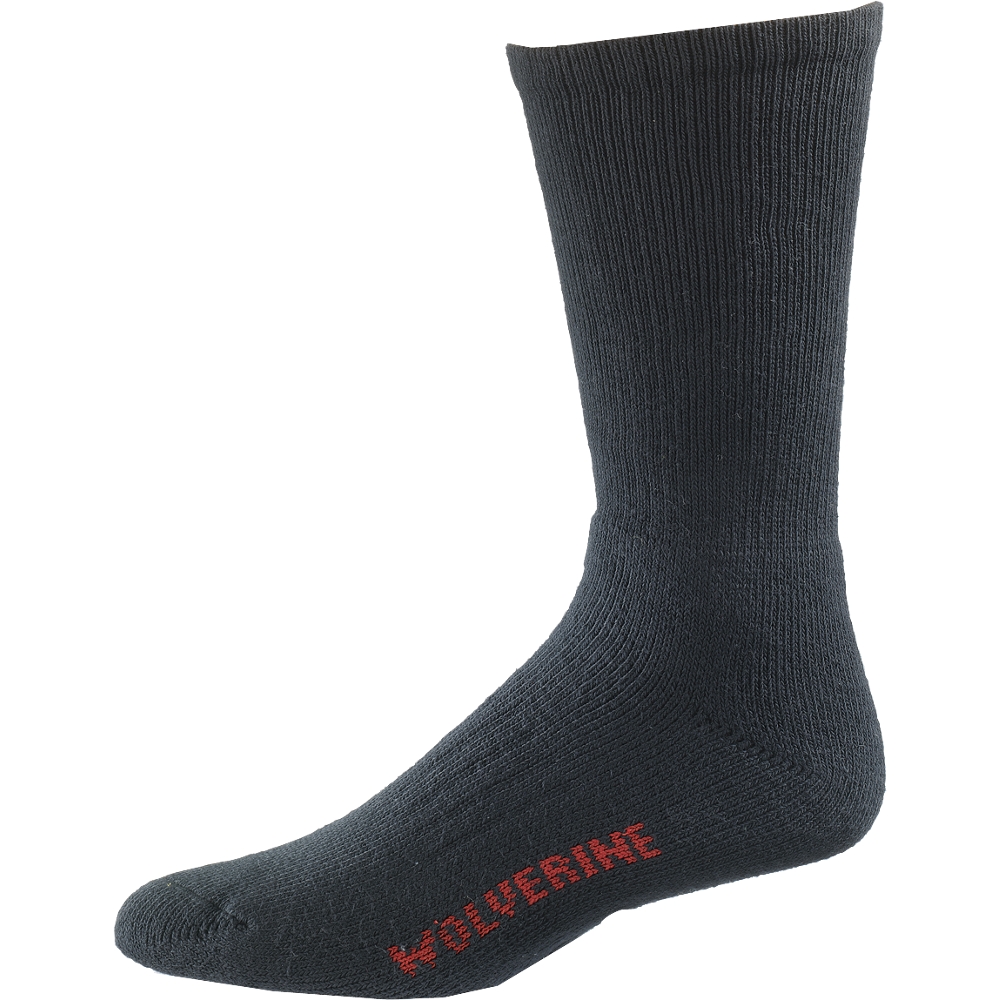 Wolverine Men 2-pk. Steel Toe Cotton Mid-Calf Sock Socks Cot