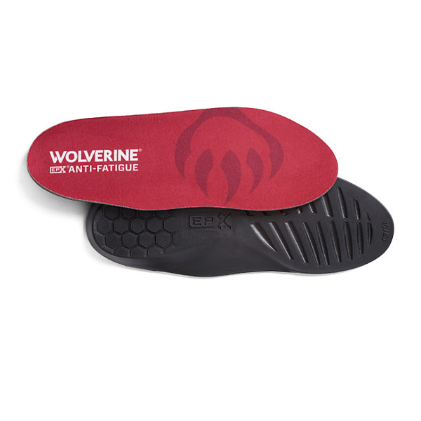 EPX® Anti-Fatigue 9mm Insoles, Red, dynamic