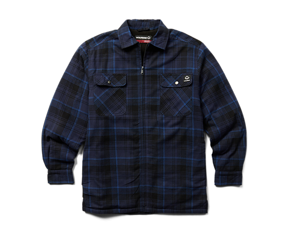 Marshall Shirt Jac, Blue Moon Plaid, dynamic