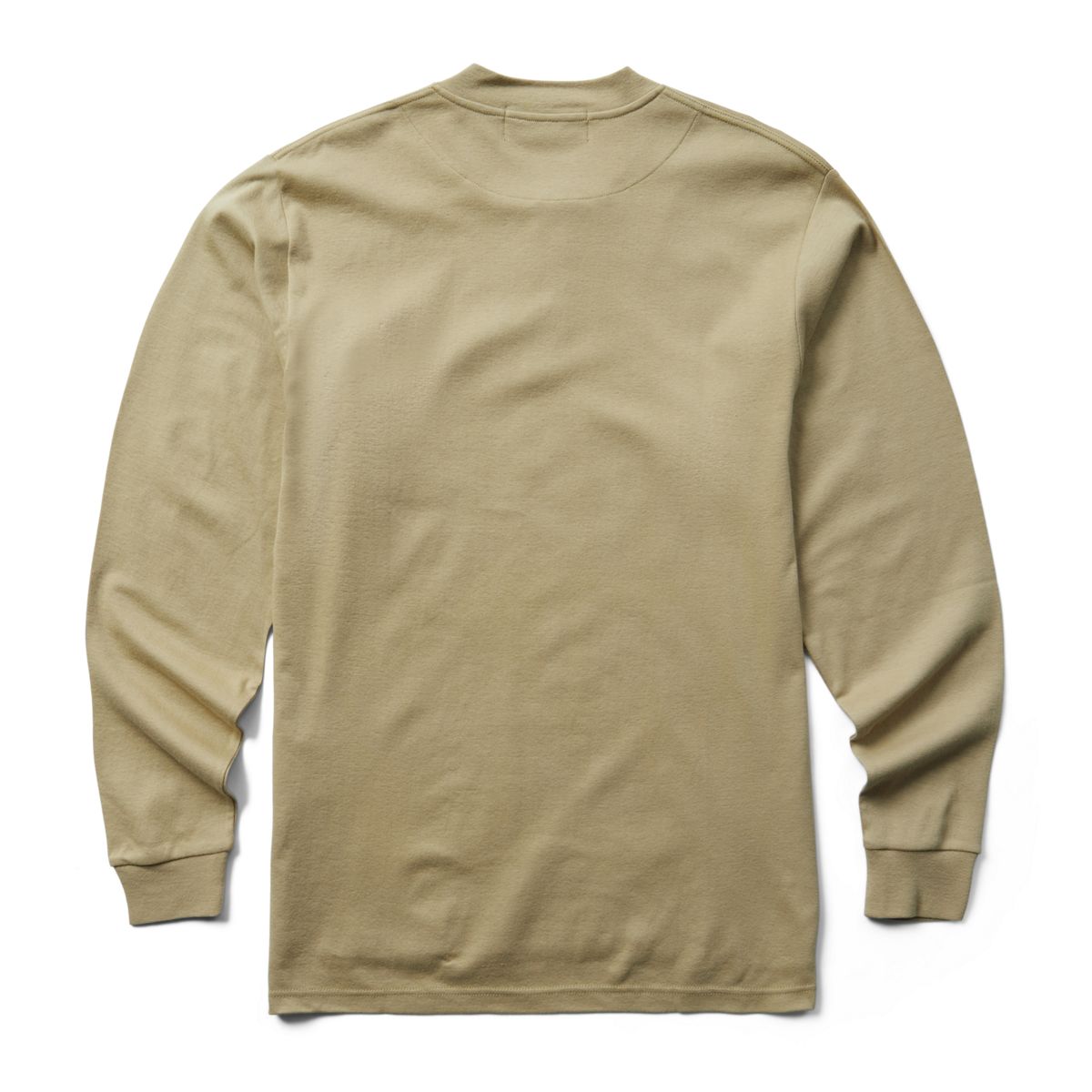 FR Long Sleeve Henley, Khaki, dynamic 5